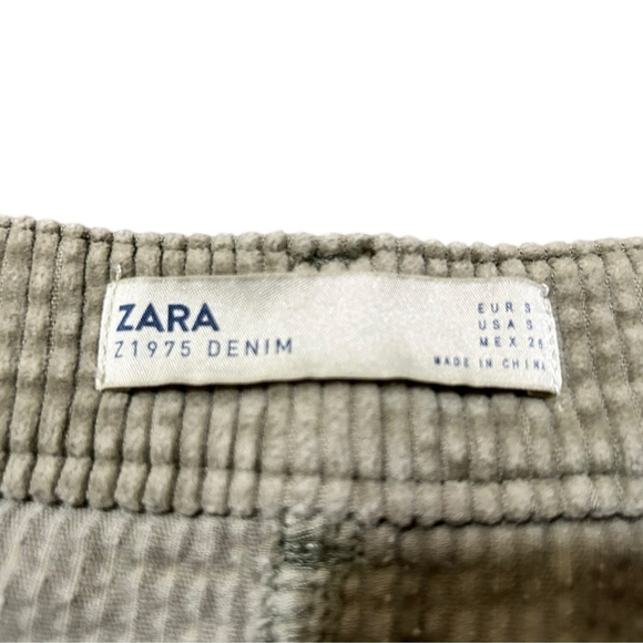 Zara corduroy button down skirt S - Picture 7 of 9